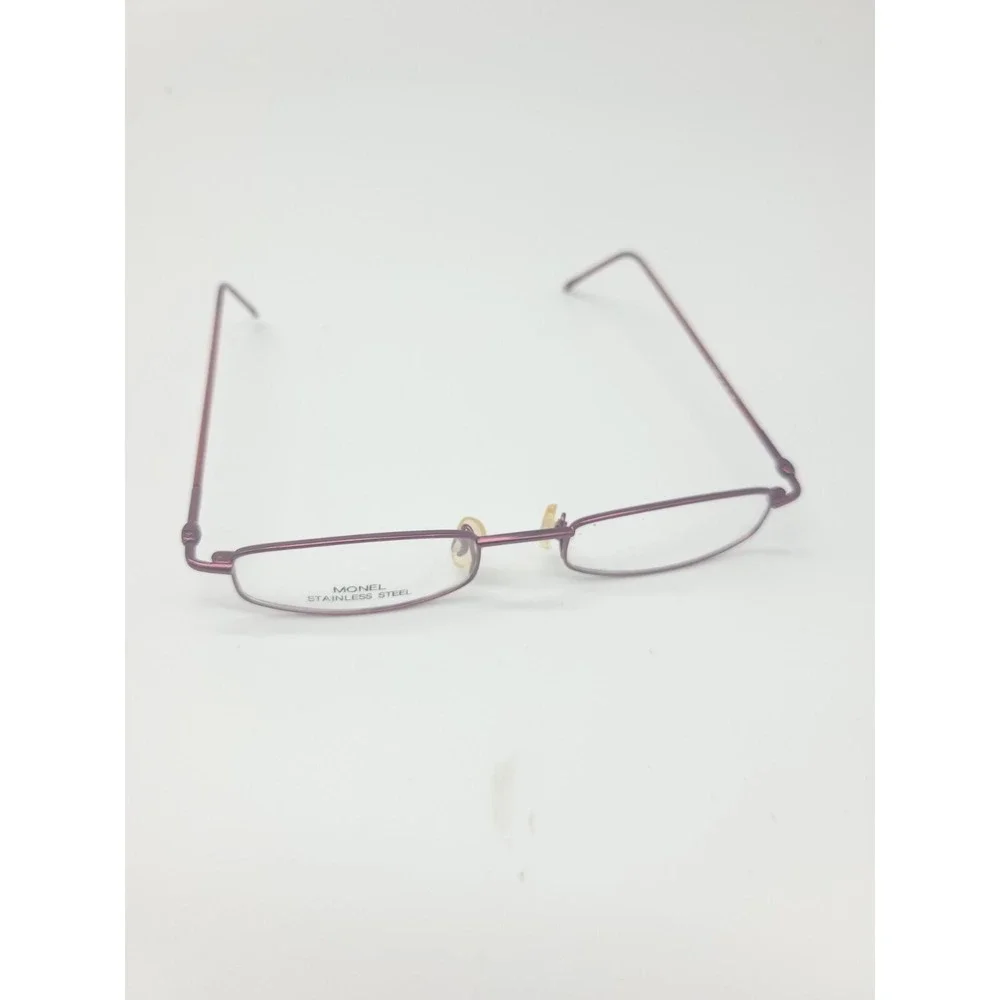 Monel Claret 47-18-140 St. Moritz Pink Rose Stainless Steel Eyeglass Frames